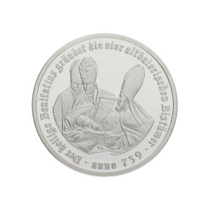 Silbermünze 49,5 Gramm Feinsilber 999,9...