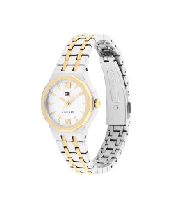 Tommy Hilfiger Damen Armbanduhr 1782888 Edelstahl, Gold...