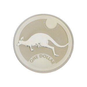 Silbermünze 999 Feinsilber Kangaroo 1 Unze...