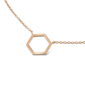 Boccia Collier Titan Roségoldplattiert 08014-03...