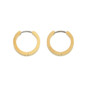 Boccia Creolen 0577-08 Titan, Gold plattiert