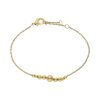 Boccia Damen Armband 03075-02 Titan, Gold plattiert, Kugeln