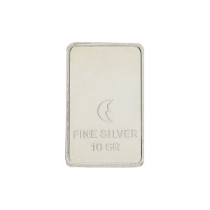Silberbarren 999 Feinsilber 10 Gramm "Strack...