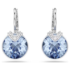 Swarovski Ohrhänger V Drop 5734234 Rundschliff, Blau