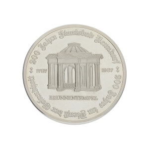 Silbermünze 999 Feinsilber "200 Jahre Staatsbad...