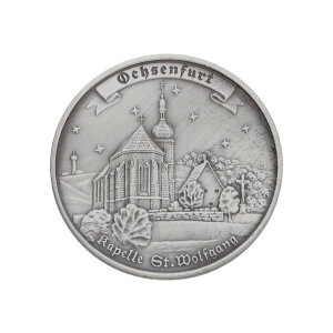 Silbermünze 999 Feinsilber "Heiliger Wolfgang...