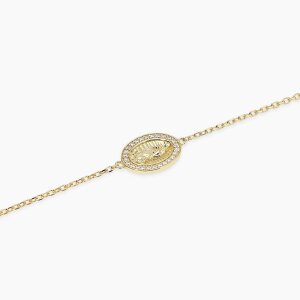 Mabina Armband 925 Goldplattiert 534166 Zirkonia