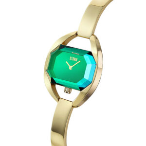 Storm Damen Uhr Tuslia Gold Lazer Green 47545/GD/GN...