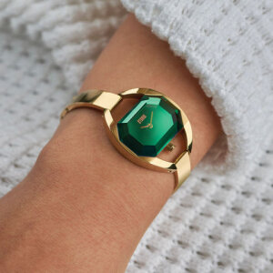 Storm Damen Uhr Tuslia Gold Lazer Green 47545/GD/GN Edelstahl, Goldplattiert Grün