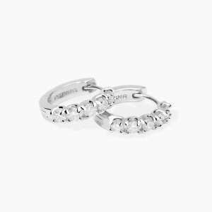 Mabina Creolen Silber 925 Labor Diamant 563988 My Diamond