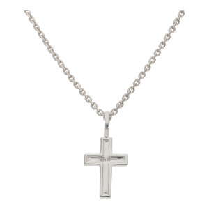 Kreuz Anhänger Silber 925 strukturiert JL20-02-1372...