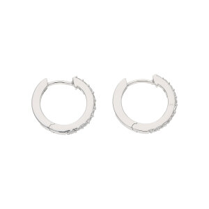 Creolen Silber 925 Zirkonia JL20-06-1373 JuwelmaLux
