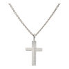 Kreuz Anhänger Silber 925 Zirkonia strukturiert JL20-02-1378 JuwelmaLux