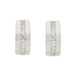 Creolen Silber 925 Zirkonia JL20-06-1388 JuwelmaLux