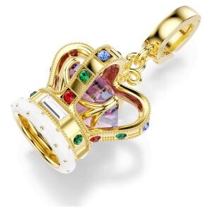 Swarovski Minions Krone Charm 5753019 Gold plattiert