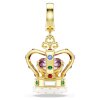 Swarovski Minions Krone Charm 5753019 Gold plattiert