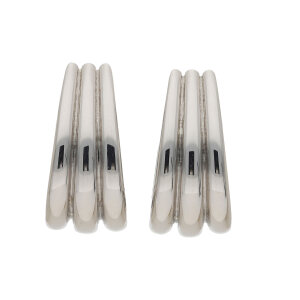 Creolen Silber 925 rhodiniert JL20-06-1390 JuwelmaLux