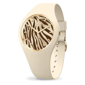 Ice-Watch Damen Uhr ICE Wild 025892 Beige, Zebra
