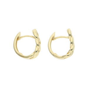 Creolen Silber 925 Gold plattiert JL20-06-1404 JuwelmaLux