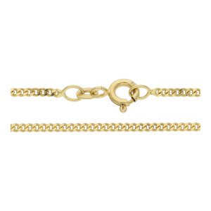 Goldkette 585 Panzer Second Hand wie neu 25326389 getragen