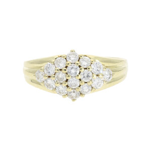 Damenring Diamanten ca.1,0 Carat Gold 585 Second Hand...