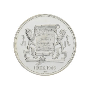Silbermünze 999 Feinsilber ca. 29,8G Freistaat...