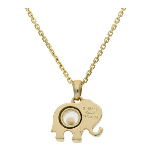 Chopard Happy Diamant Elefant Anhänger Gold 750...