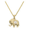 Chopard Happy Diamant Elefant Anhänger Gold 750 Second Hand 25326396 getragen wie neu