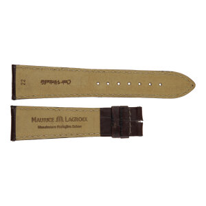 Uhrenarmband echt Leder 2430622270 braun ohne...