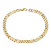 Goldarmband Panzer massiv XL ca. 24,5 Lang Gold 585 Second Hand 25326408 getragen wie neu
