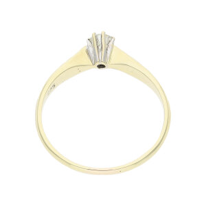 Verlobungsring Gold 585 Brillant ca.0,20 Carat Second...