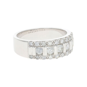 Cocktail Ring Weißgold 585 25x Brillanten ca. 0,75...
