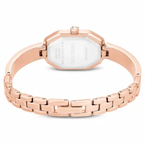 Swarovski Dextera Armreifuhr 5717588 Schweizer Produktion, Rosa, Roségold plattiert