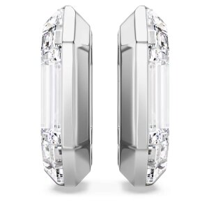 Swarovski Creolen Lucent 5696289 Achteck, Silberfarben