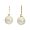Perlen Ohrhänger Gold 585 Second Hand 25326454 getragen wie neu