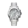 Herbelin Newport Trophy Chrono Grand Sport 34490-BAW89 Edelstahl, Perlmutt, Diamanten