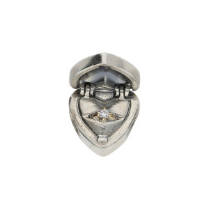 Pandora Charm Herz Verlobungsring Fassung 333 Gold...