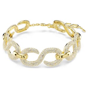 Swarovski Choker Dextera 5741788 Goldplattiert, rundschliff