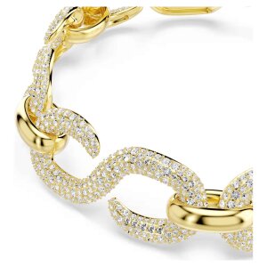 Swarovski Choker Dextera 5741788 Goldplattiert, rundschliff