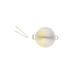 Perlen Verschluss Gold 585 Bicolor ca. 3,3 Gramm Second...
