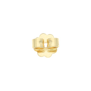 Ohrmutter mit platte 6 mm Gold 750 Second Hand 25326466...