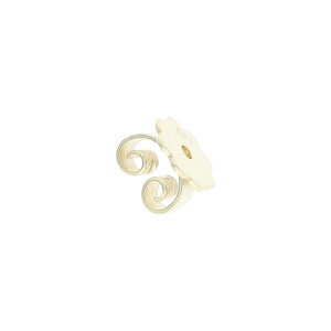 Ohrmutter mit platte Gold 585 Second Hand 25326467...