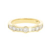 Diamantring Gold 750 massiv ca.0,70 Carat Diamanten Second Hand 25326468 getragen wie neu