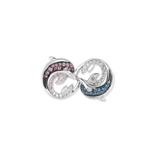 Seinerzeit Duo Delfin Infinity Anhänger SZA-3995-490...