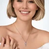 Seinerzeit Pink Paw Schlüssel Anhänger SZA-3998-492 Silber 925, Zirkonia