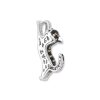 Seinerzeit Yang Katzen Anhänger SZA-3990-234 Silber, Zirkonia
