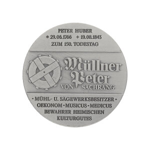 Silbermünze 23 Gramm Feinsilber 999 Ölberg...