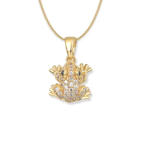 Seinerzeit Lex Gold Frosch Halskette SZA-3960-140 Silber...