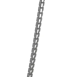 Seinerkette Boxkette 1.9 rutheniert SZK-6910-019 Silber...