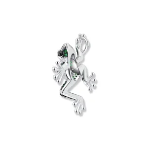 Seinerzeit Allan Frosch Anhänger SZA-3990-144 Silber 925, Zirkonia